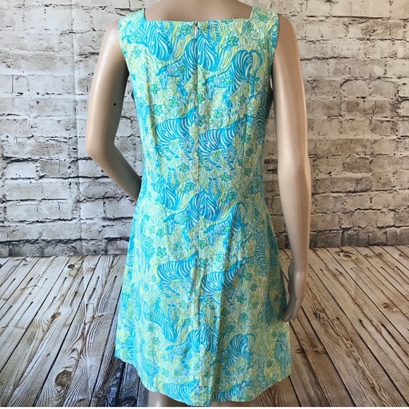 Lilly Pulitzer Zebra Print Resort Shift Dress - Picture 2 of 9